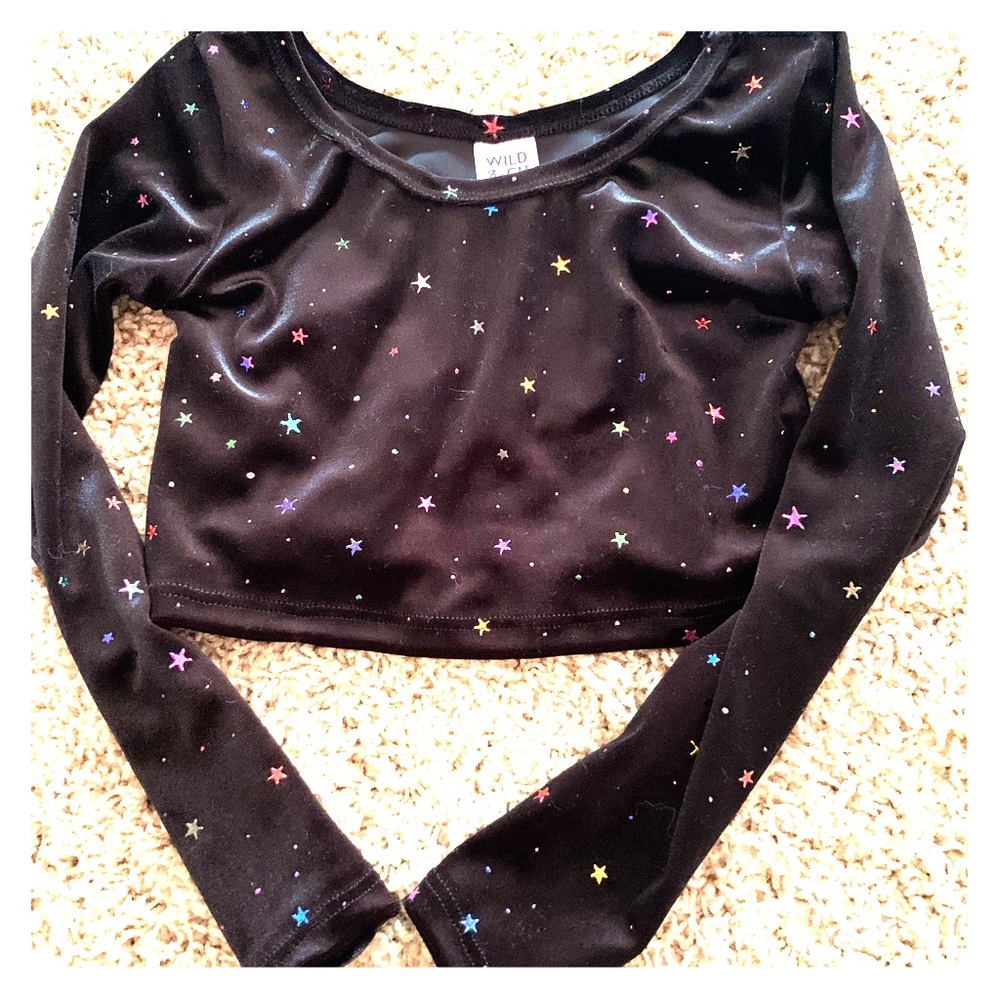 Wild Rich Kids velvet crop 7/8